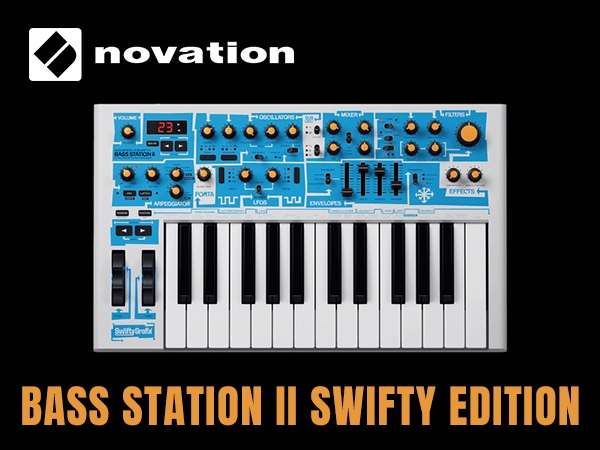 Novation introduces the limited-edition Bass Station II Swifty Edition!