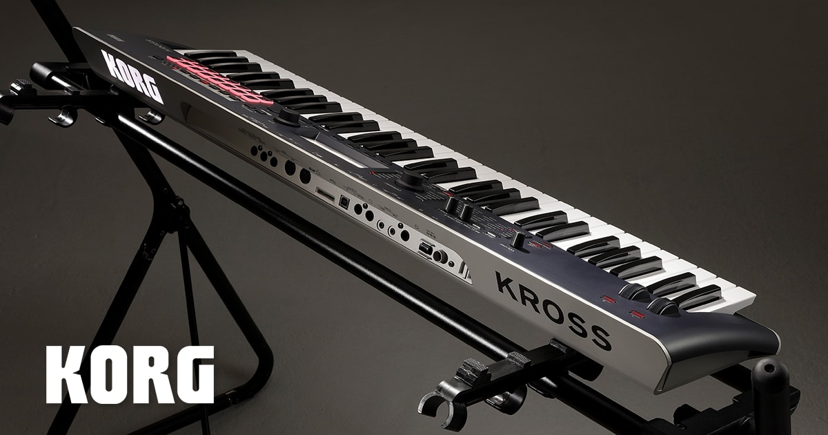 KORGのシンセ「KROSS2-61」に新色が登場！｜サウンドハウス