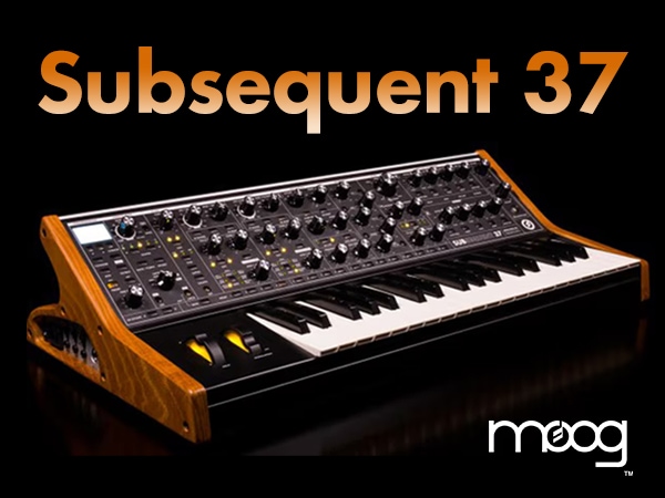 MOOGの人気シンセ「Subsequent37」が数量限定で再販決定！