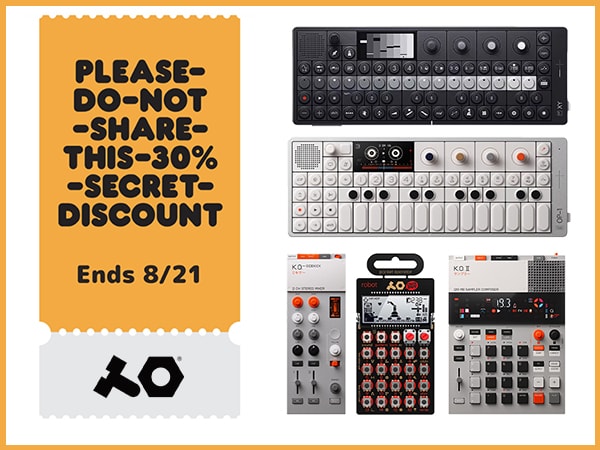 teenage engineering Secret Sale Now On!