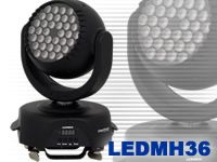 PLAYTECH LEDムービングへッド LEDMH36 新登場 !