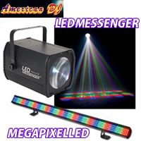 AMERICAN DJ LEDより、MESSENGER / MEGA PIXEL LED 新登場 !