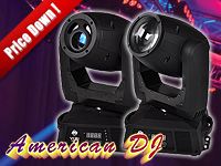 AMERICAN DJのムービングヘッドをプライスダウン !