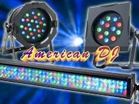 AMERICAN DJのワイヤレスリモコン付きLED照明 RCシリーズ新登場！