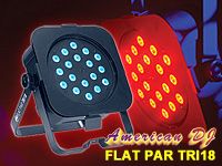 高輝度・省スペースのFLAT PAR TRI18が待望の入荷！