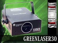 STAGE EVOLUTIONのレーザービームGREENLASER30が入荷しました。