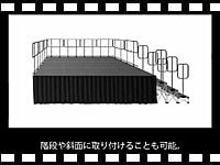 動画「INTELLI STAGE:簡易ステージのガードレール取り付け方法」をアップしました。