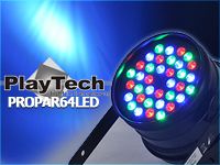 高輝度LEDパーライトPLAYTECH/PROPAR64LEDが待望の再入荷！