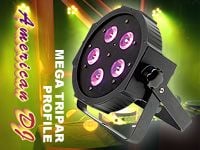 小型で明るいAMERICAN DJ/MEGA TRIPAR PROFILE入荷