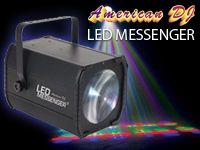 AMERICAN DJ/LED MESSENGER数量限定特価！