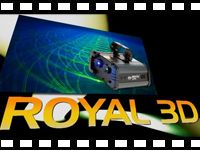AMERICAN DJ: レーザー ROYAL 3Dの動画をアップしました。