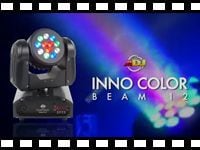 AMERICAN DJ: LEDムービングヘッド INNO COLOR BEAM12の動画をアップしました。