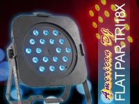 AMERICAN DJ / FLAT PAR TRI18X　限定数量値下げ。