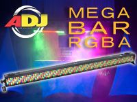 AMERICAN DJのLEDウォッシャー「MEGA BAR RGBA」入荷！