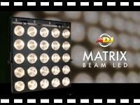 AMERICAN DJ: ムーンフラワーエフェクト MATRIX BEAM LEDの動画をアップしました。
