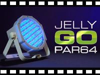 AMERICAN DJ: LEDパーライト JELLY GO PAR64の動画をアップしました。