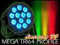 オブジェクトや壁面の色染めに最適！MEGA TRI 64 PROFILEの取り扱いを開始しました。