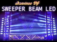 AMERICAN DJの チェイスエフェクト、SWEEPER BEAM LEDが入荷しました。