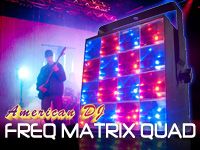 AMERICAN DJのブラインダー、FREQ　MATRIX QUADが入荷しました！