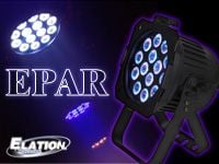ELATION のLEDパーライト、EPARシリーズの取扱いを開始しました。