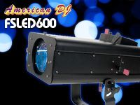 60Wの白色LEDを搭載したフォロースポット、AMERICAN DJ FSLED600が入荷しました！