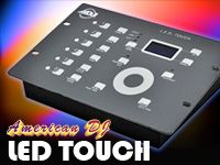 LED照明用のDMXコントローラー、AMERICAN DJ「LED TOUCH」を値下げしました。