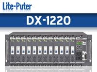 LITEPUTERのディマーユニット、DX-1220が入荷しました。