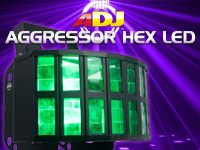 AMERICAN DJのマルチカラーエフェクト「AGGRESSOR HEX LED」が入荷しました！
