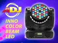 AMERICAN DJのLEDムービングヘッド INNO COLOR BEAM LED限定特価！
