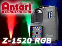 ANTARIのLED搭載フォグマシン「Z1520 RGB」取扱い開始！