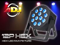 AMERICAN DJのLEDパーライト「12P HEX」が入荷しました！