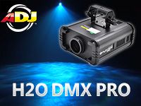 ウォーターゴボプロジェクター「H2O DMX PRO」好評発売中！