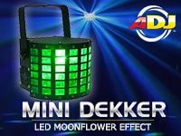 AMERICAN DJのムーンフラワーエフェクト「MINI DEKKER」が入荷！