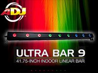 AMERICAN DJのカラーウォッシャー、ULTRA BAR 9が入荷しました！