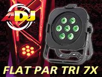 AMERICAN DJから「FLAT PAR TRI 7X」が入荷しました！