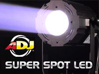 AMERICANDJのLEDピンスポット「SUPER SPOT LED」が入荷！