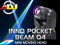 AMERICAN DJ の「INNO POCKET BEAMQ4」が入荷しました！