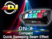 AMERICAN DJ・LED照明エフェクト「ON-X」取り扱い開始！
