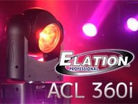 ELATIONのムービングヘッドACL360i 好評発売中！