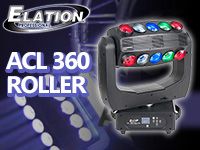 ELATIONのムービングヘッド「ACL360 Roller」入荷！