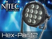 LEDパーライト「Hex-Par 12」入荷しました！