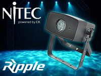 NiTECのウォーターゴボプロジェクター「RIPPLE」入荷！｜サウンドハウス