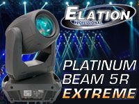 ELATION「PLATINUM BEAM 5R EXTREME」好評発売中！