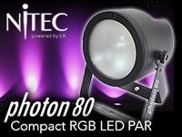 COB LED搭載のLEDパーライト「PHOTON 80」入荷！