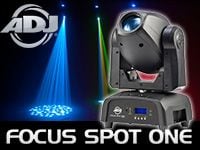 ADJ のムービングヘッド「Focus Spot One」が入荷！