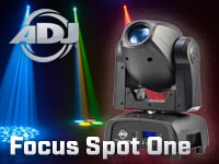 AMERICAN DJのムービングヘッド「Focus Spot One」入荷！