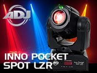 AMERICAN DJムービングヘッド「Inno Pocket Spot LZR」入荷！