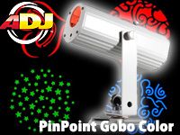 AMERICAN DJのゴボプロジェクター「PinPoint Gobo Color」入荷！