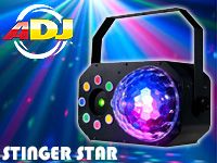 AMERICAN DJのムーンフラワーエフェクト「STINGER STAR」取扱開始！