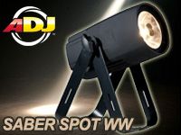 AMERICAN DJのLEDピンスポット「SABER SPOT WW」入荷！